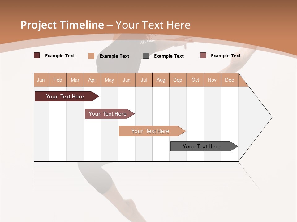 Beautiful Woman Teenager PowerPoint Template