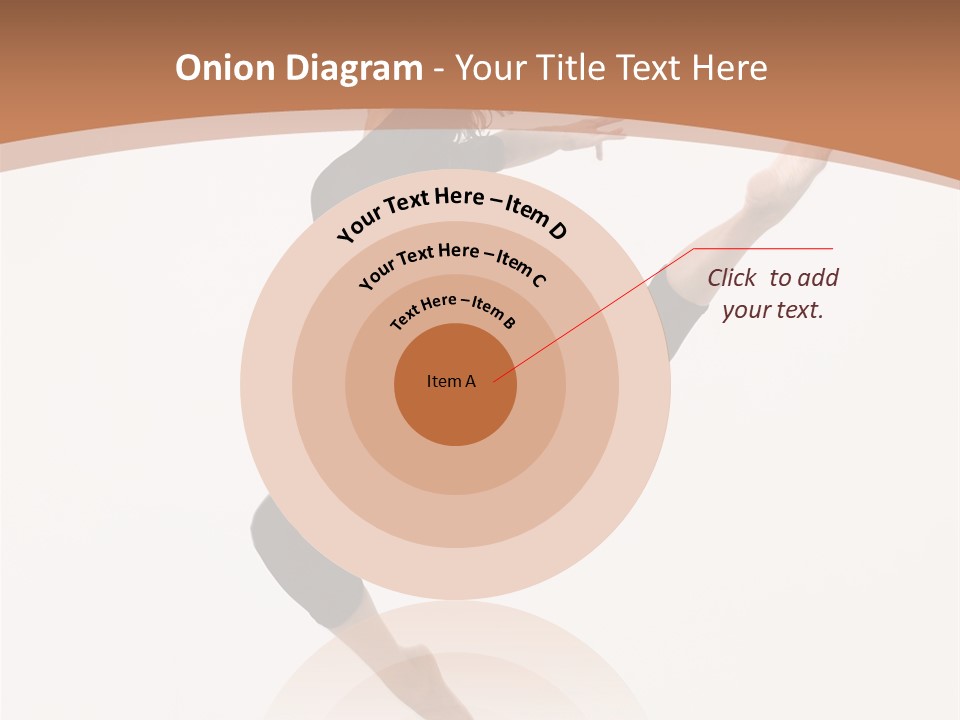 Beautiful Woman Teenager PowerPoint Template