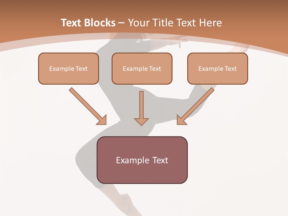 Beautiful Woman Teenager PowerPoint Template