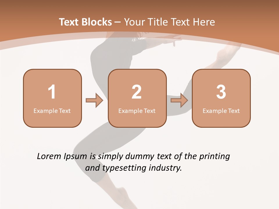 Beautiful Woman Teenager PowerPoint Template