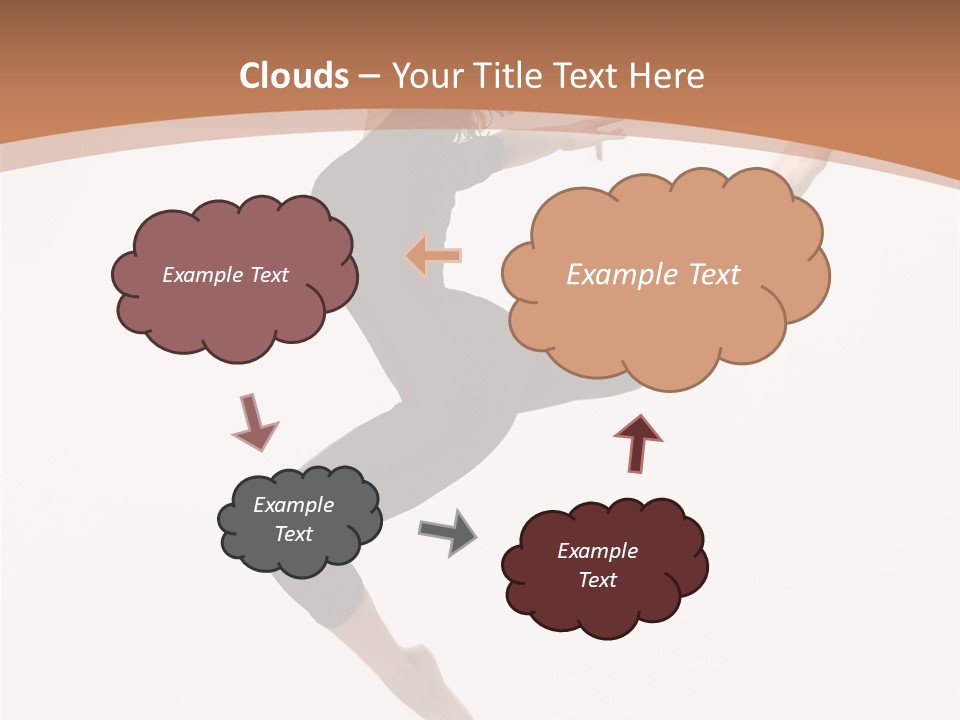 Beautiful Woman Teenager PowerPoint Template