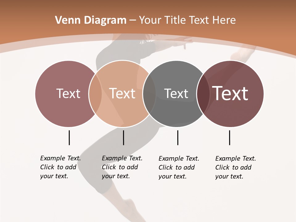 Beautiful Woman Teenager PowerPoint Template