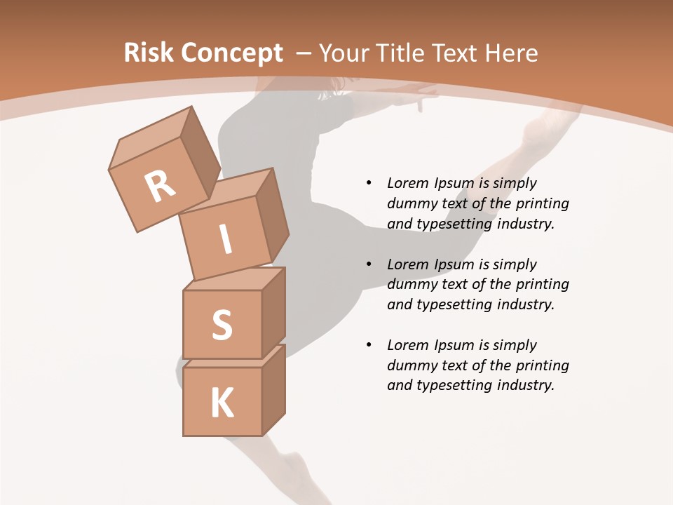 Beautiful Woman Teenager PowerPoint Template