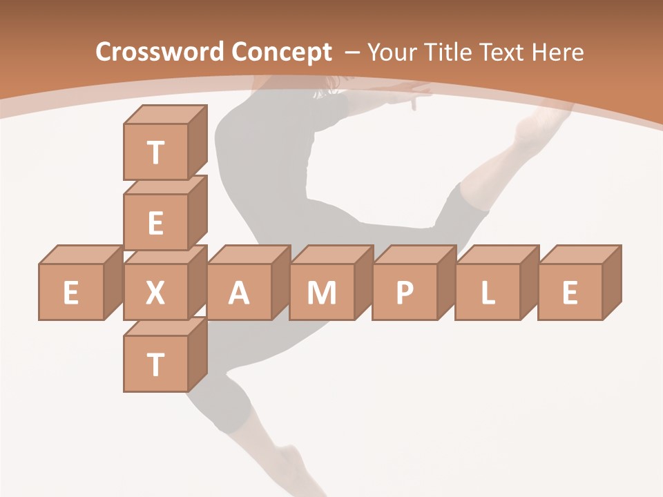 Beautiful Woman Teenager PowerPoint Template