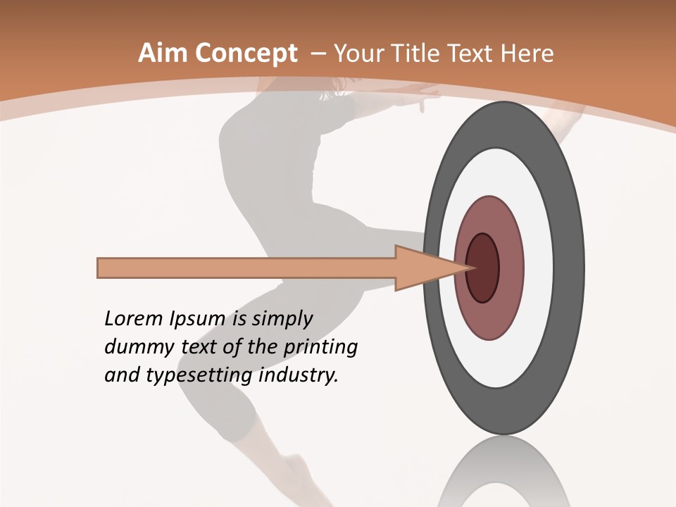 Beautiful Woman Teenager PowerPoint Template