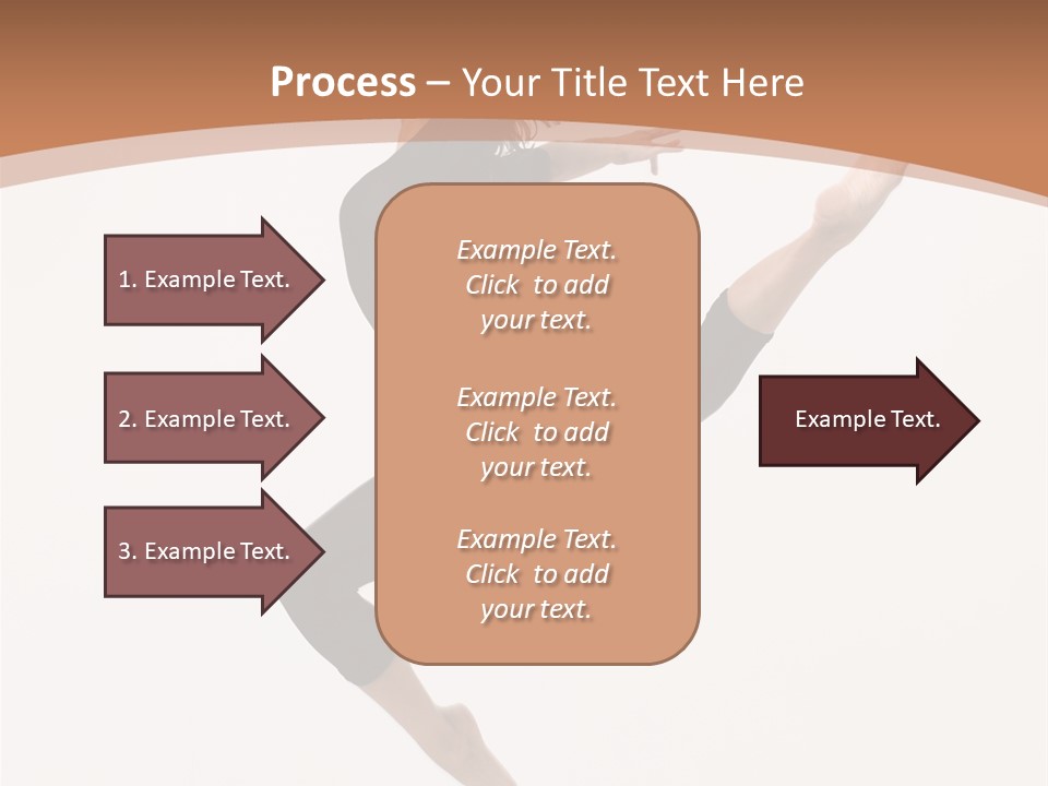 Beautiful Woman Teenager PowerPoint Template