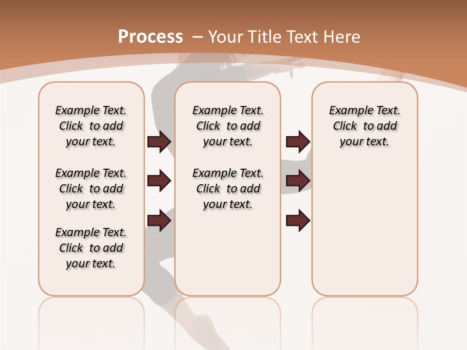 Beautiful Woman Teenager PowerPoint Template