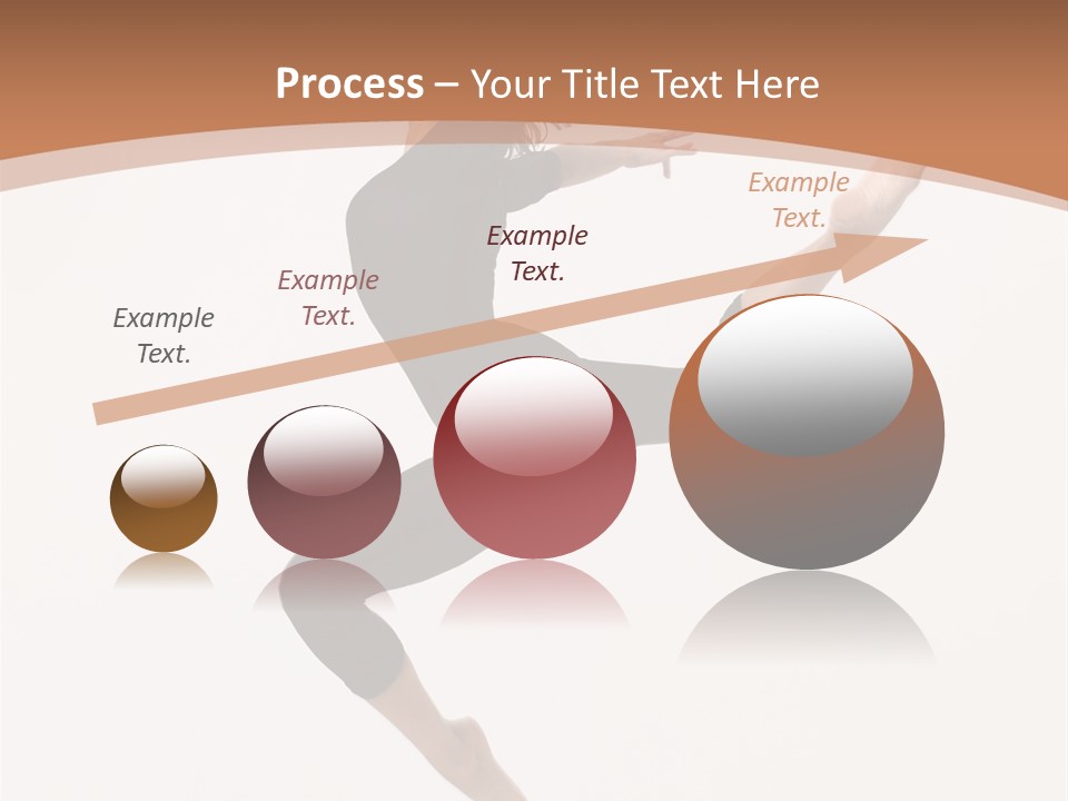 Beautiful Woman Teenager PowerPoint Template