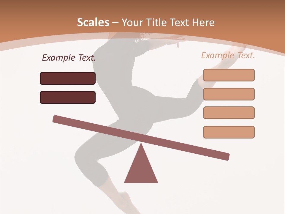 Beautiful Woman Teenager PowerPoint Template