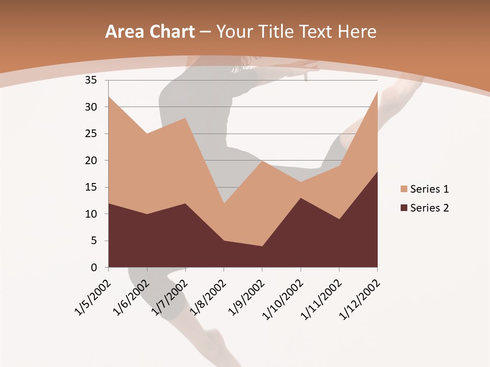 Beautiful Woman Teenager PowerPoint Template