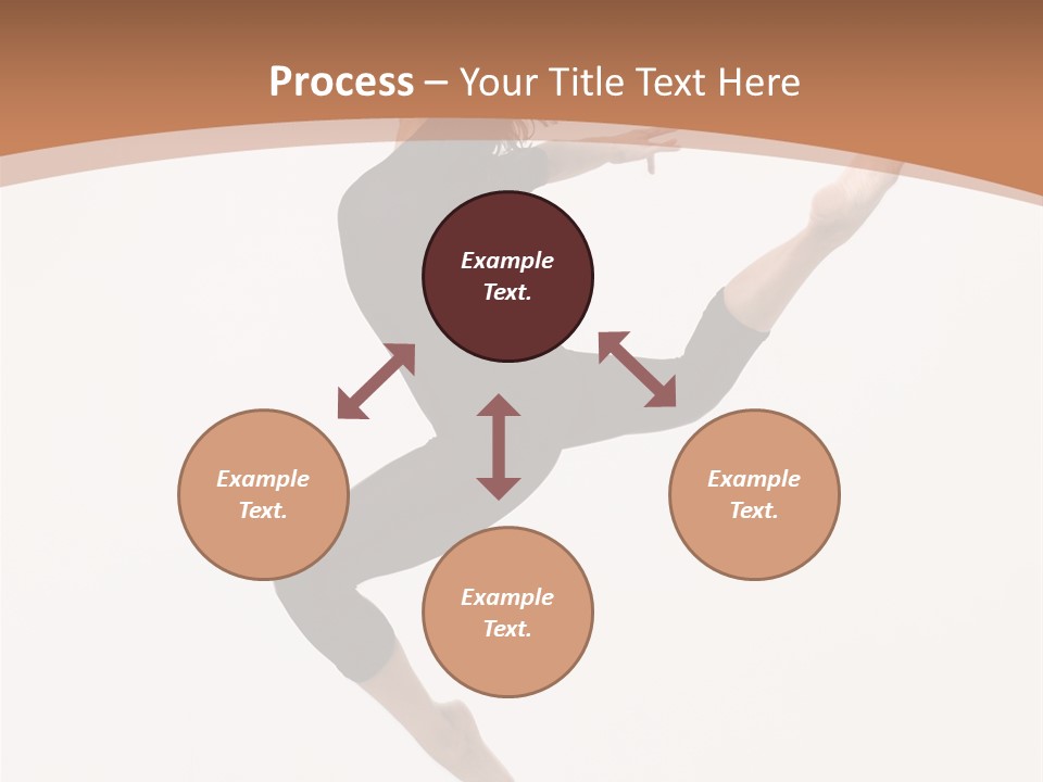 Beautiful Woman Teenager PowerPoint Template