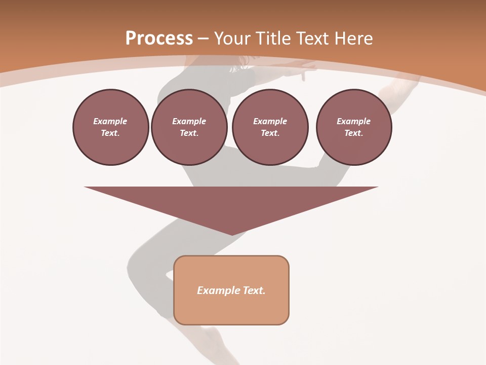 Beautiful Woman Teenager PowerPoint Template