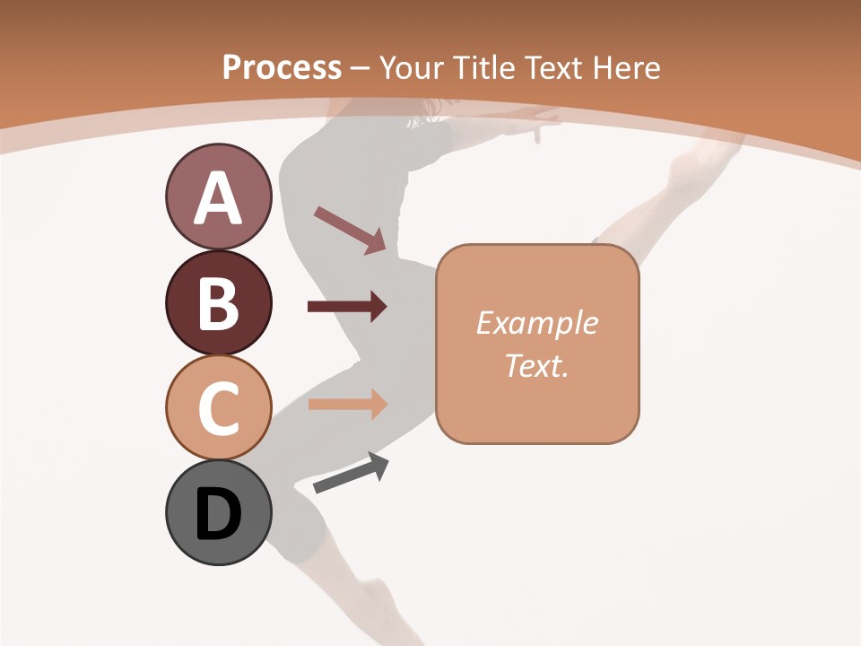 Beautiful Woman Teenager PowerPoint Template