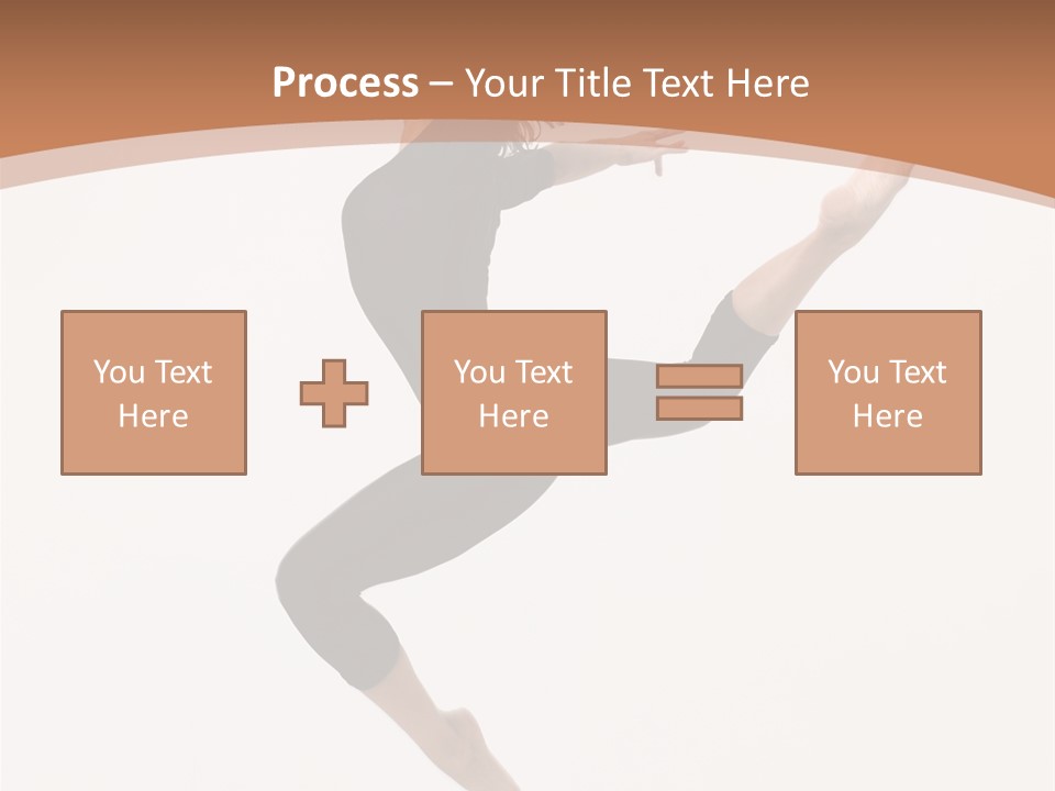 Beautiful Woman Teenager PowerPoint Template