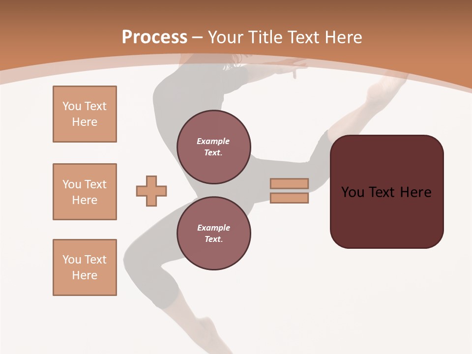 Beautiful Woman Teenager PowerPoint Template