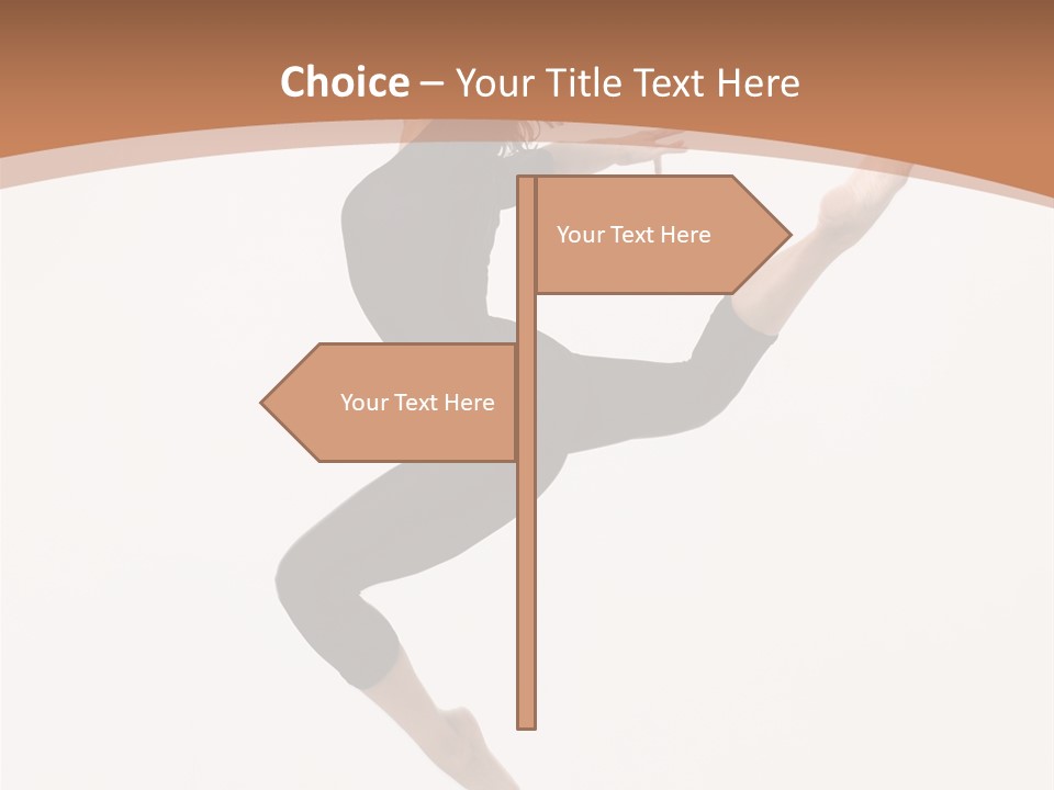 Beautiful Woman Teenager PowerPoint Template