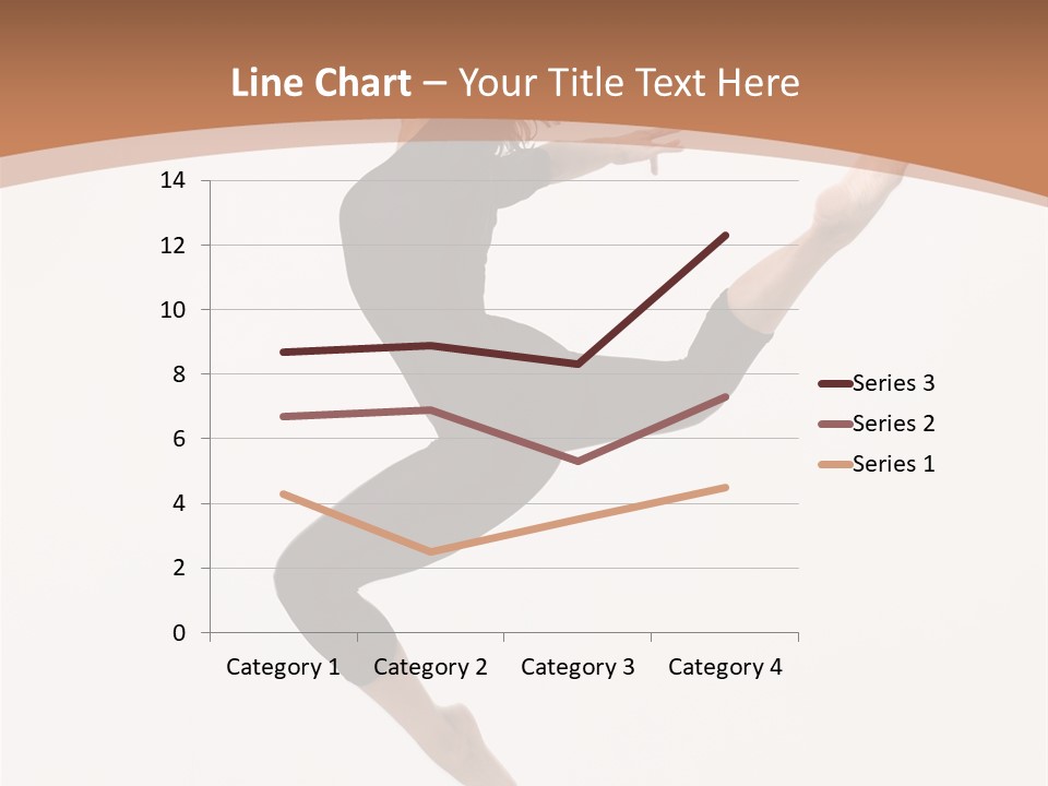 Beautiful Woman Teenager PowerPoint Template