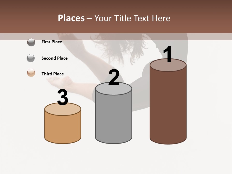 Aerobics Flexibility Cheerful PowerPoint Template