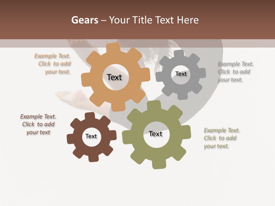 Aerobics Flexibility Cheerful PowerPoint Template