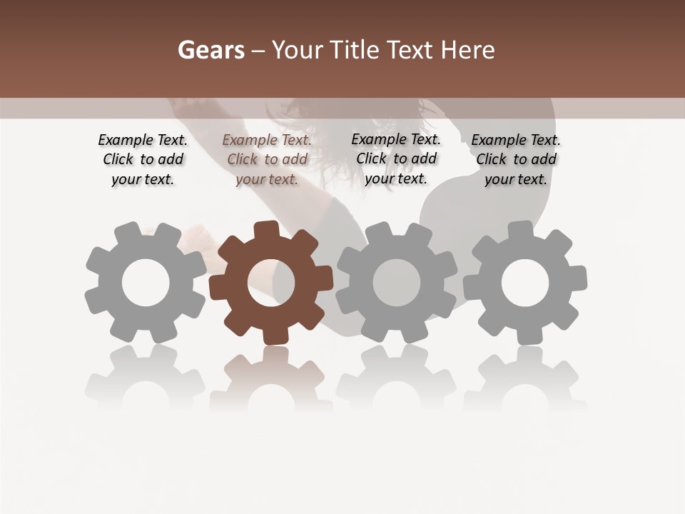 Aerobics Flexibility Cheerful PowerPoint Template