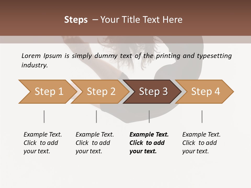 Aerobics Flexibility Cheerful PowerPoint Template