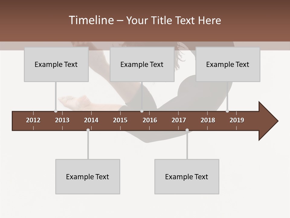 Aerobics Flexibility Cheerful PowerPoint Template