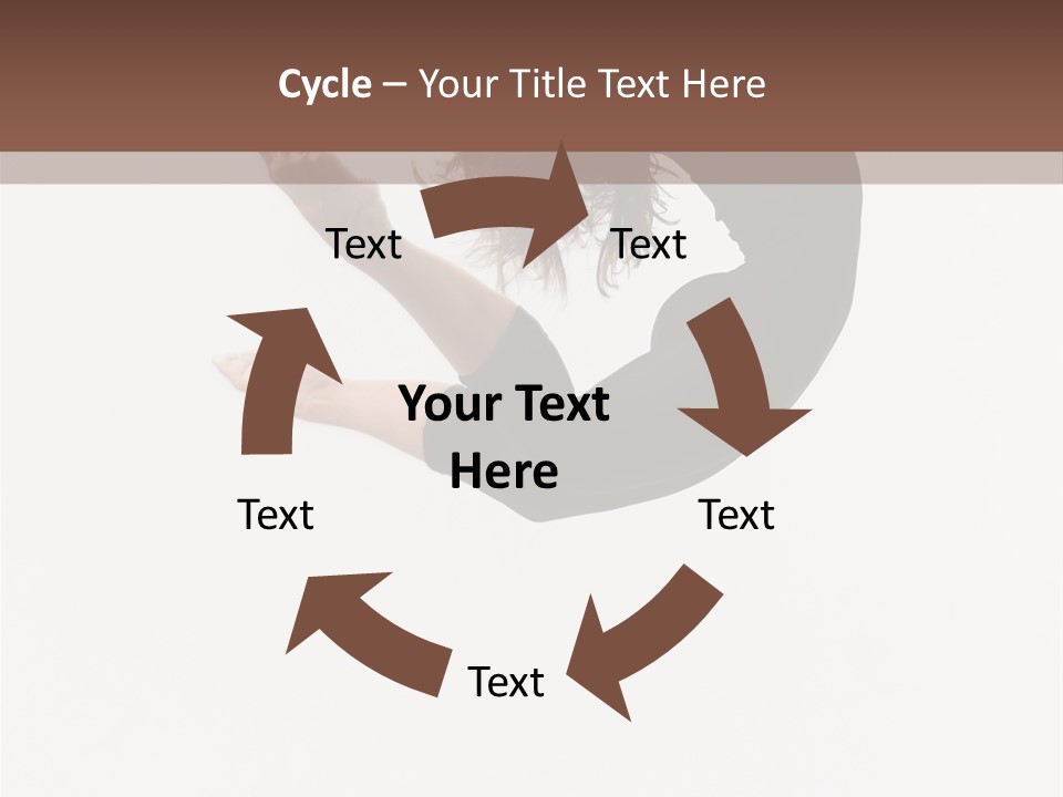 Aerobics Flexibility Cheerful PowerPoint Template