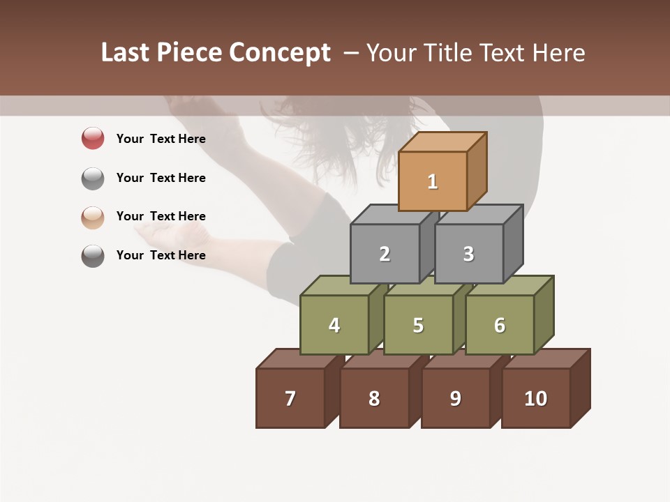 Aerobics Flexibility Cheerful PowerPoint Template