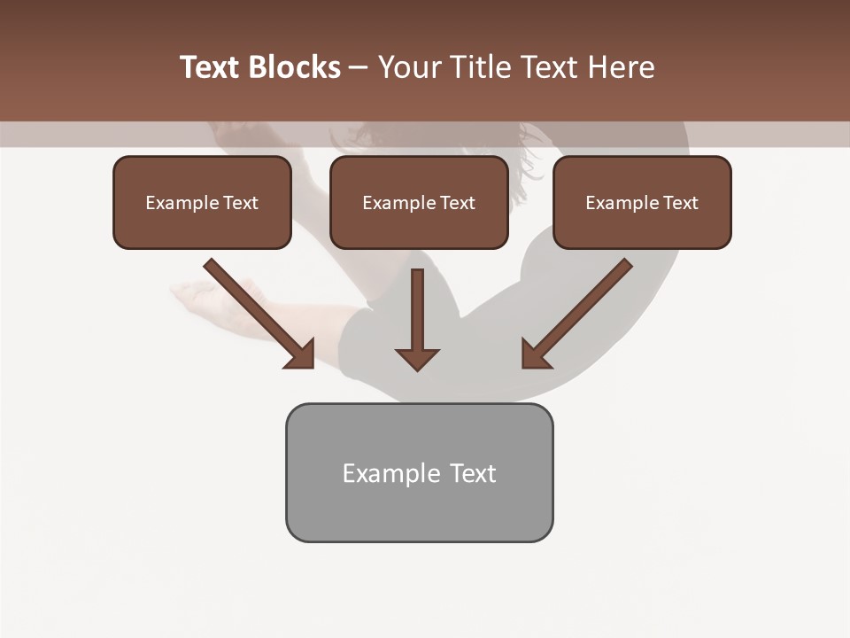 Aerobics Flexibility Cheerful PowerPoint Template