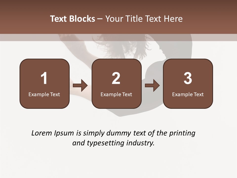 Aerobics Flexibility Cheerful PowerPoint Template