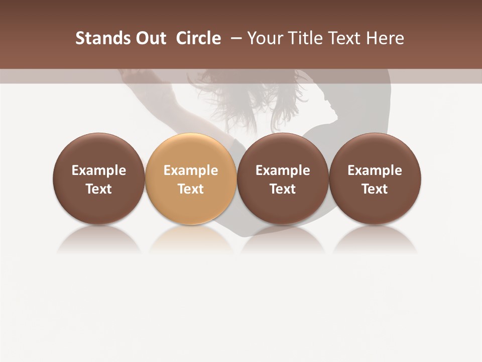 Aerobics Flexibility Cheerful PowerPoint Template