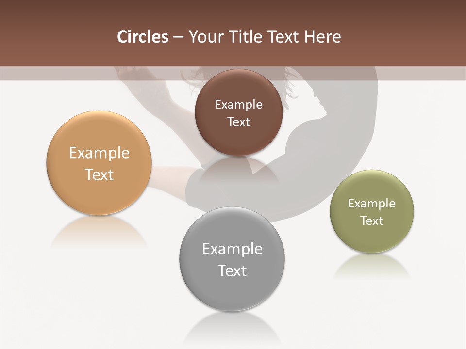 Aerobics Flexibility Cheerful PowerPoint Template