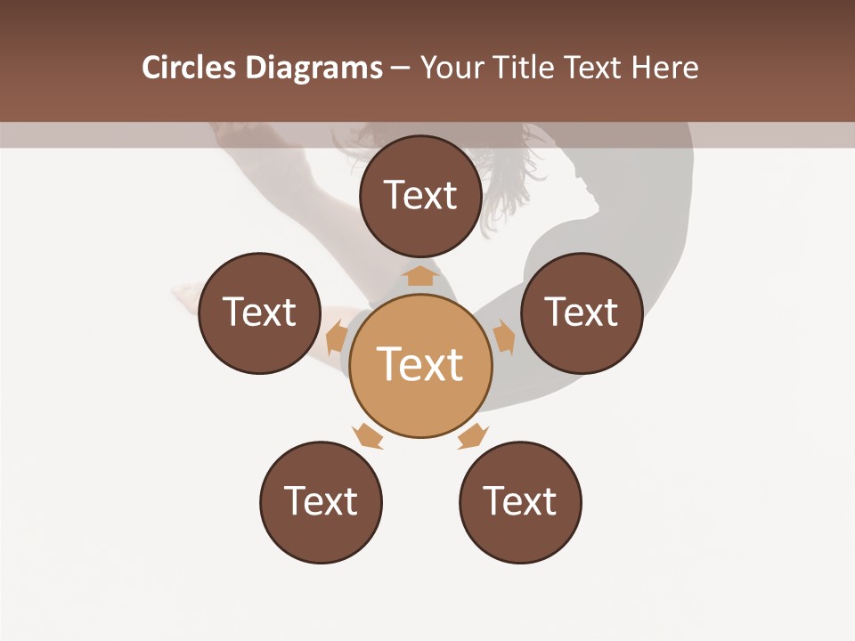 Aerobics Flexibility Cheerful PowerPoint Template