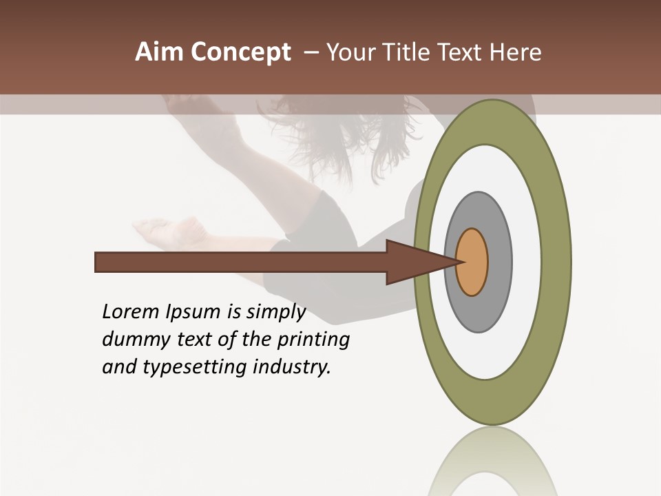 Aerobics Flexibility Cheerful PowerPoint Template