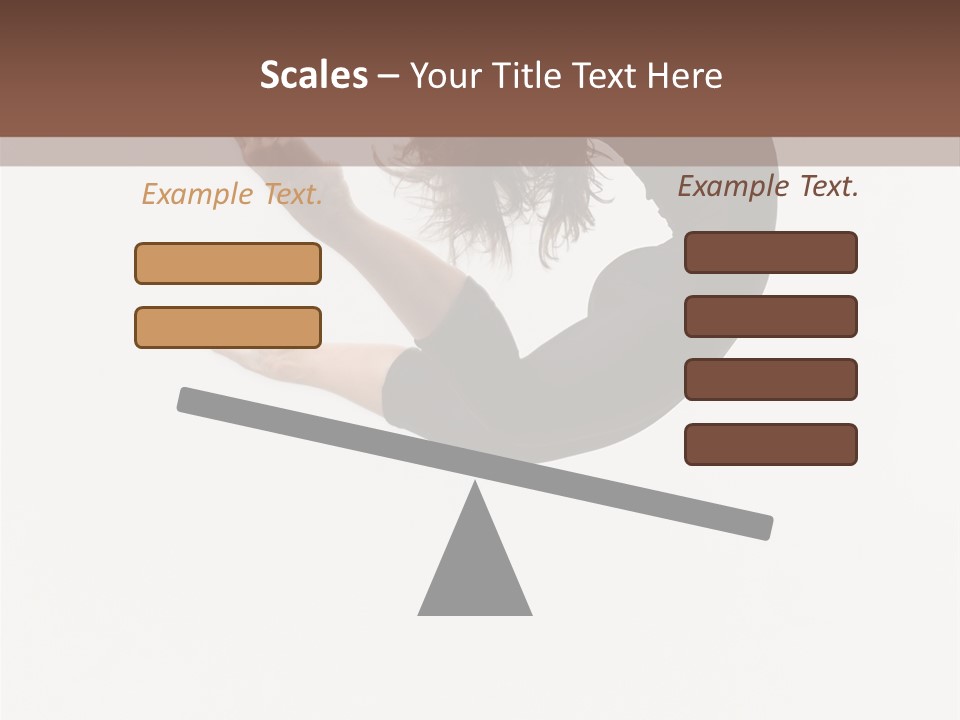 Aerobics Flexibility Cheerful PowerPoint Template