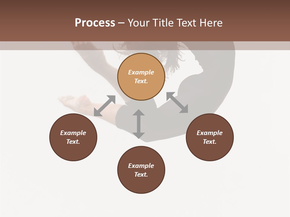 Aerobics Flexibility Cheerful PowerPoint Template