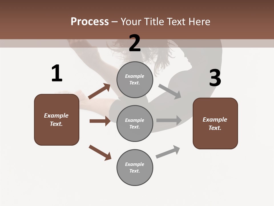 Aerobics Flexibility Cheerful PowerPoint Template