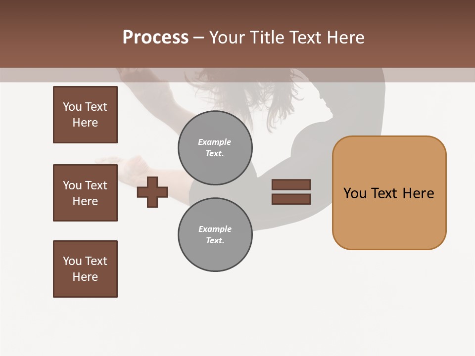 Aerobics Flexibility Cheerful PowerPoint Template