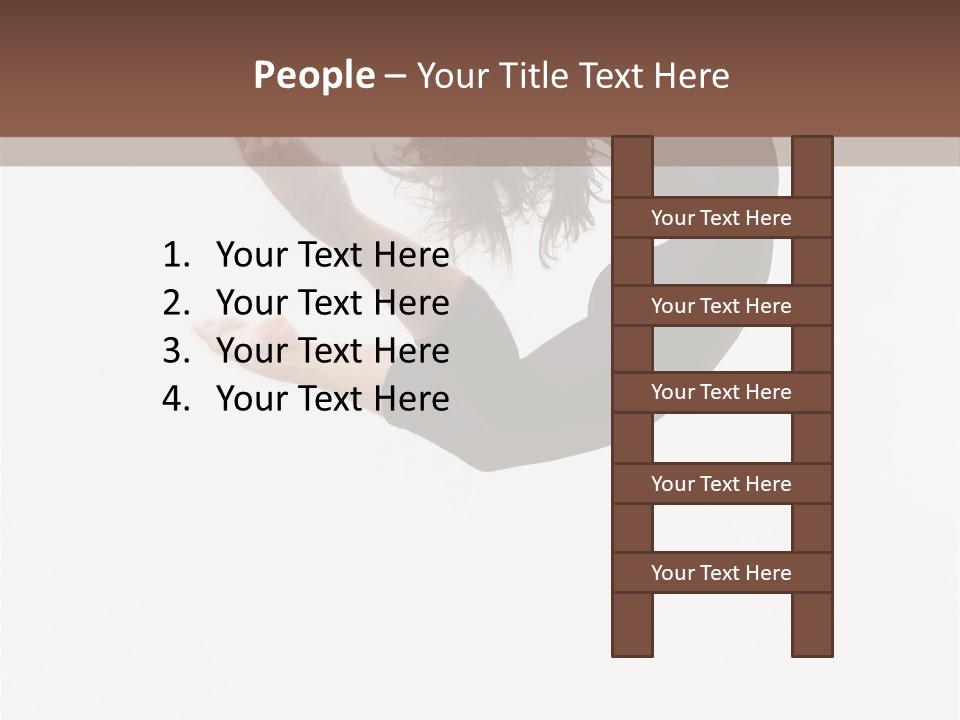 Aerobics Flexibility Cheerful PowerPoint Template