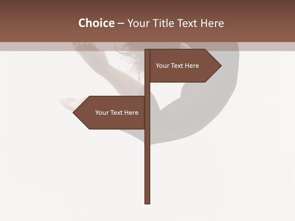 Aerobics Flexibility Cheerful PowerPoint Template