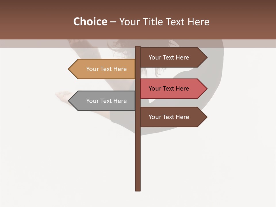Aerobics Flexibility Cheerful PowerPoint Template