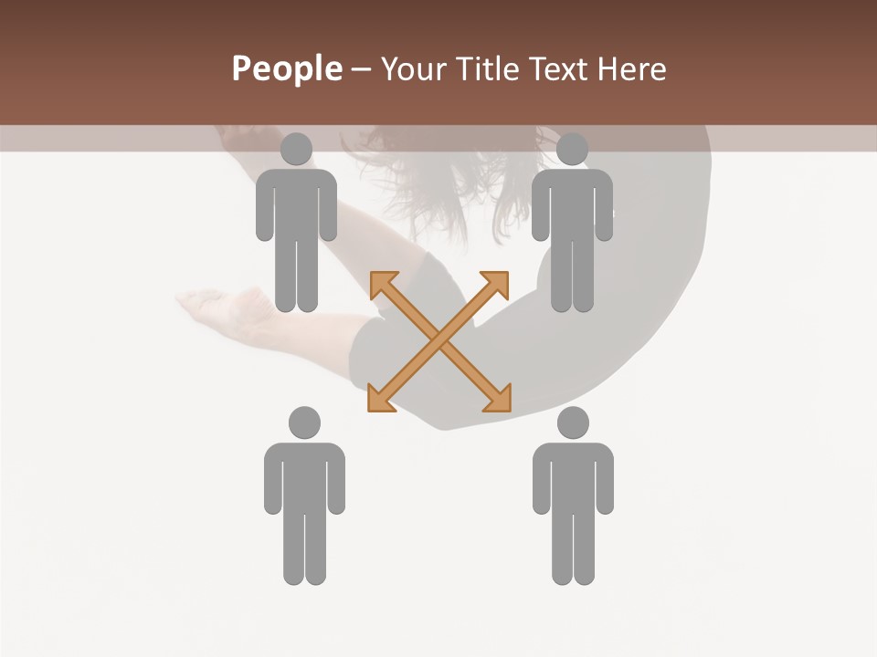 Aerobics Flexibility Cheerful PowerPoint Template