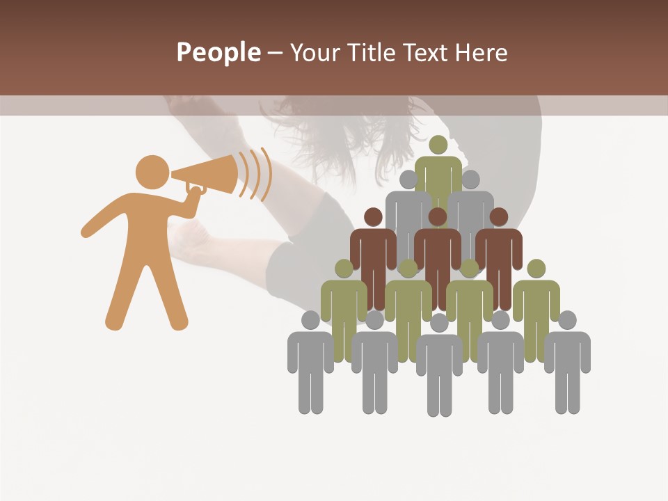 Aerobics Flexibility Cheerful PowerPoint Template