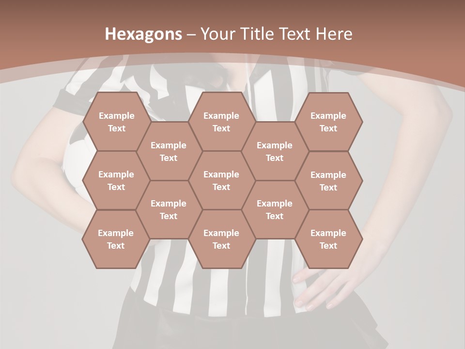 Person Soccer Portrait PowerPoint Template