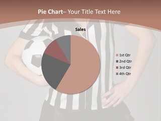 Person Soccer Portrait PowerPoint Template