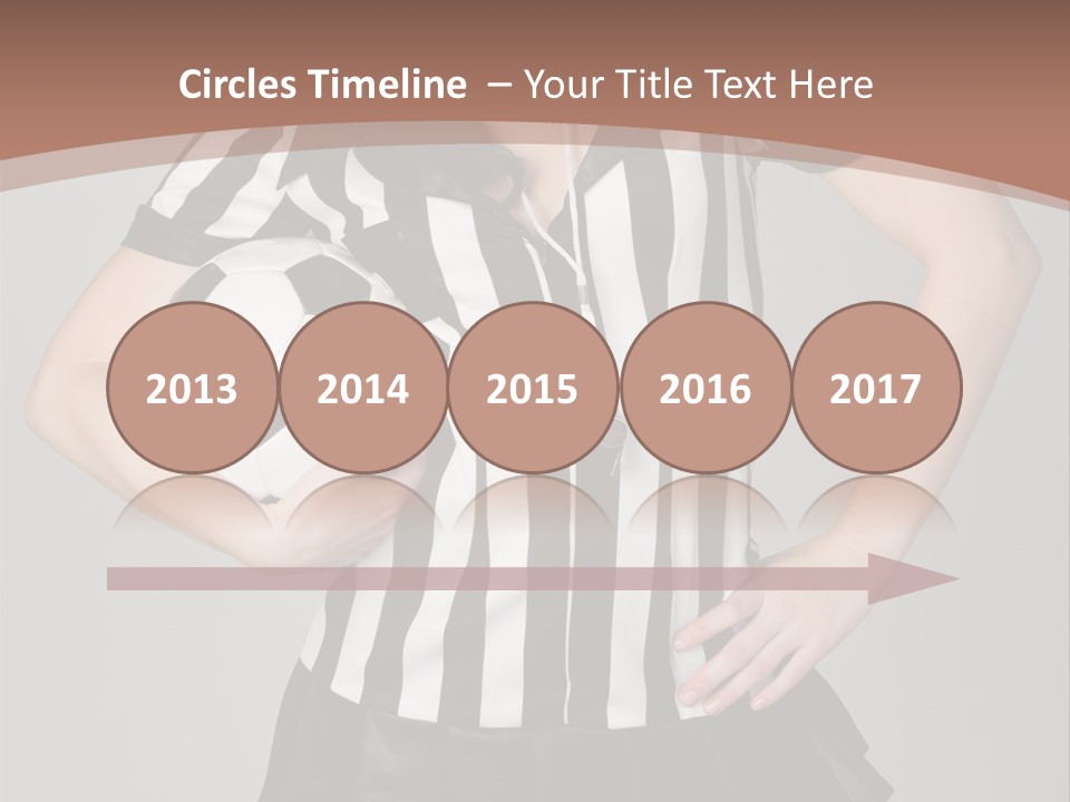 Person Soccer Portrait PowerPoint Template