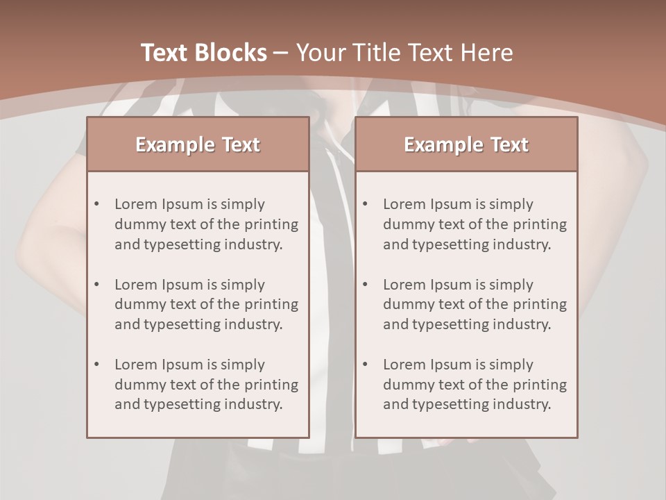 Person Soccer Portrait PowerPoint Template