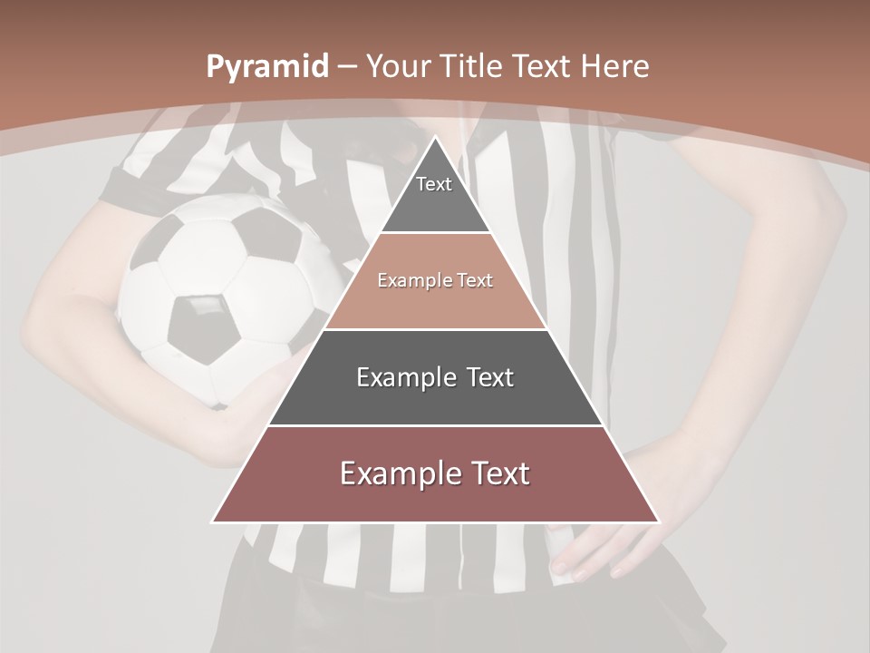 Person Soccer Portrait PowerPoint Template