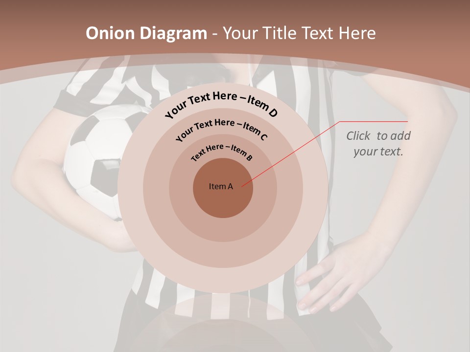 Person Soccer Portrait PowerPoint Template