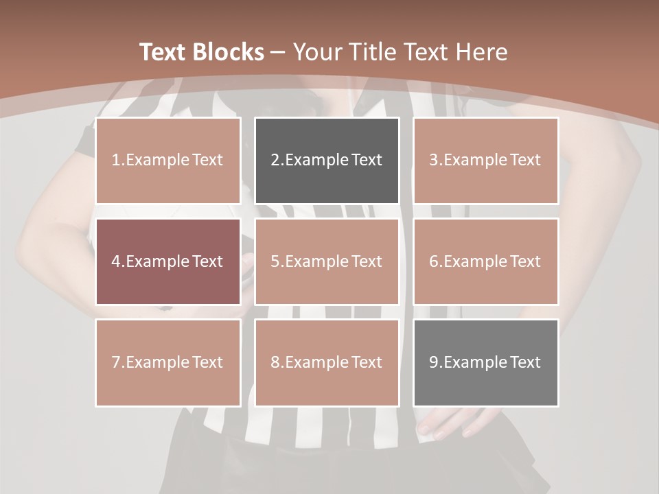 Person Soccer Portrait PowerPoint Template